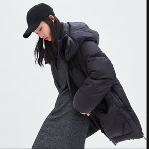 ZARA Sorona Dupont Water Repellant Puffer Coat